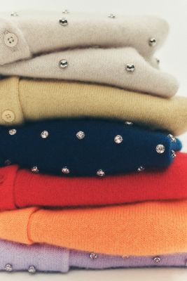 The Juliet Cashmere Cardigan Sweater