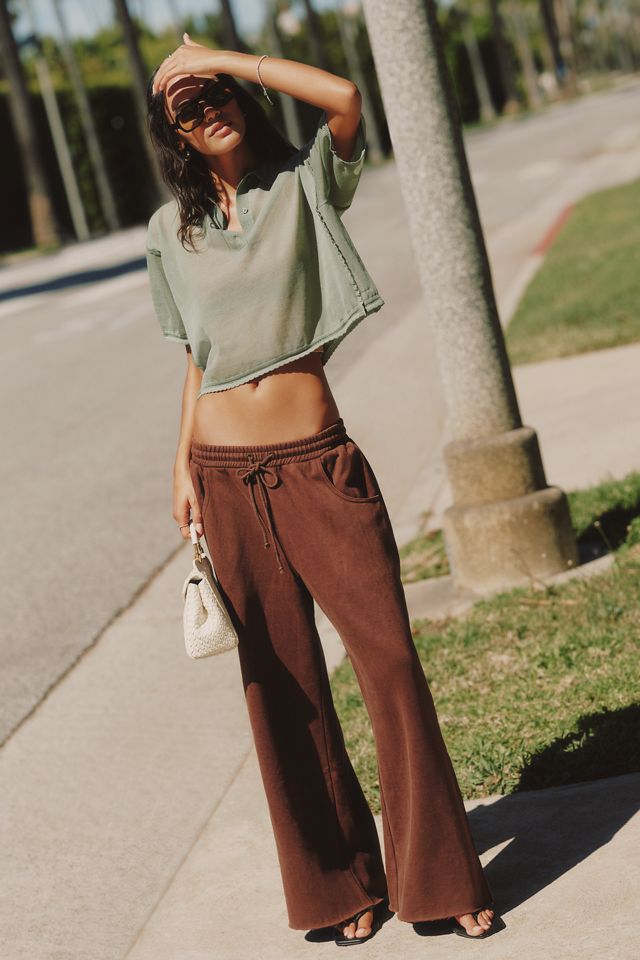 Maeve Short Sleeve Sheer Pullover #1