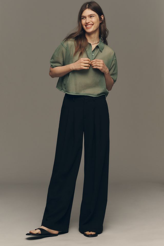 Maeve Short Sleeve Sheer Pullover #5