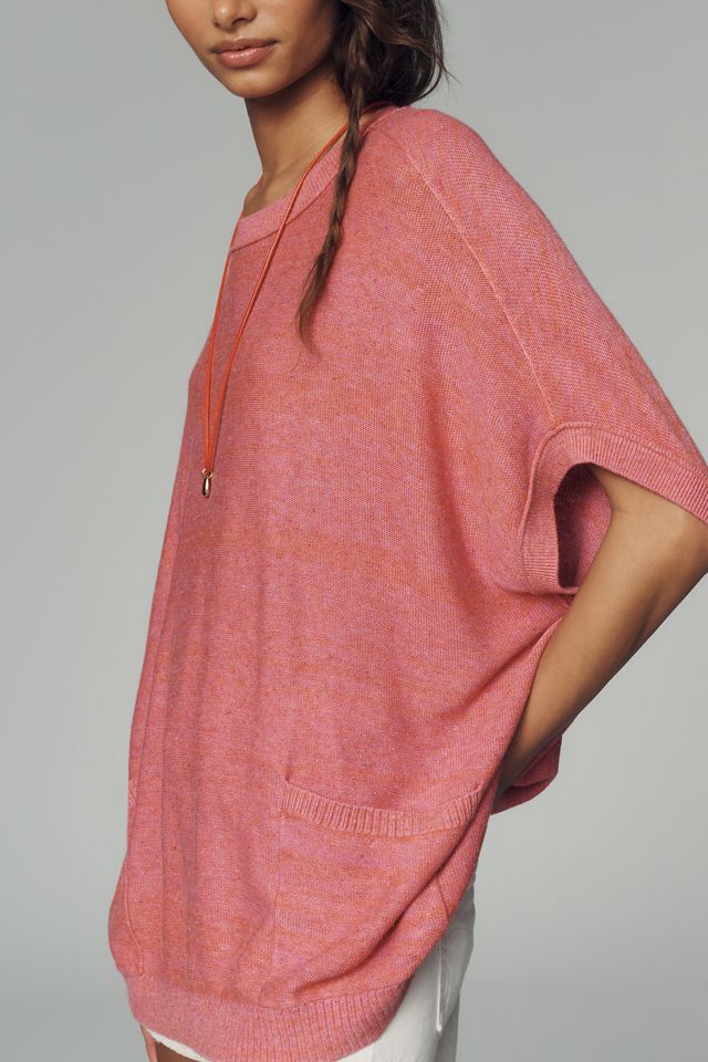 Pilcro Crew-Neck Oversized Sweater Tee #1