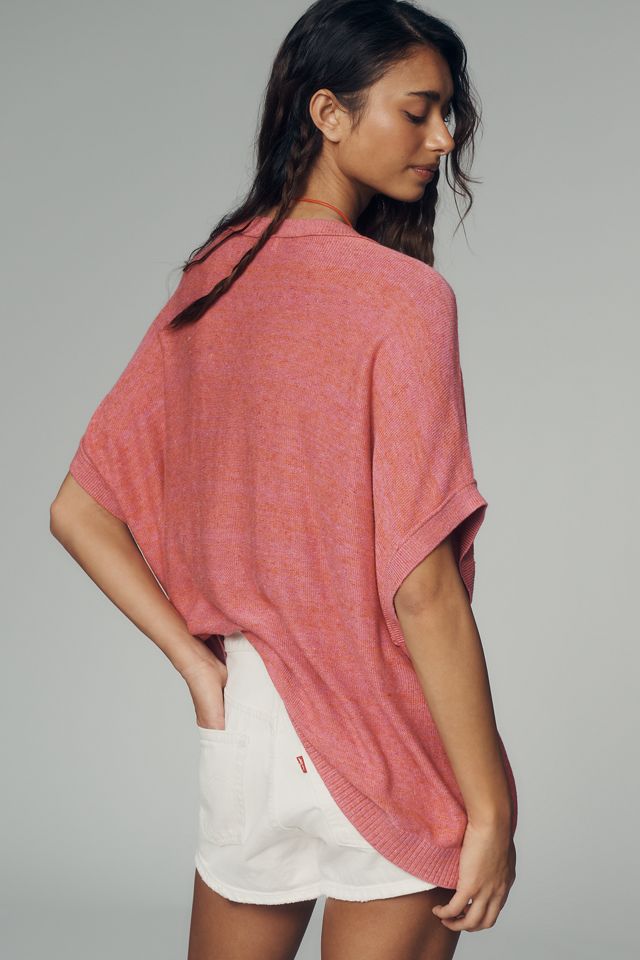 Pilcro Crew-Neck Oversized Sweater Tee #2