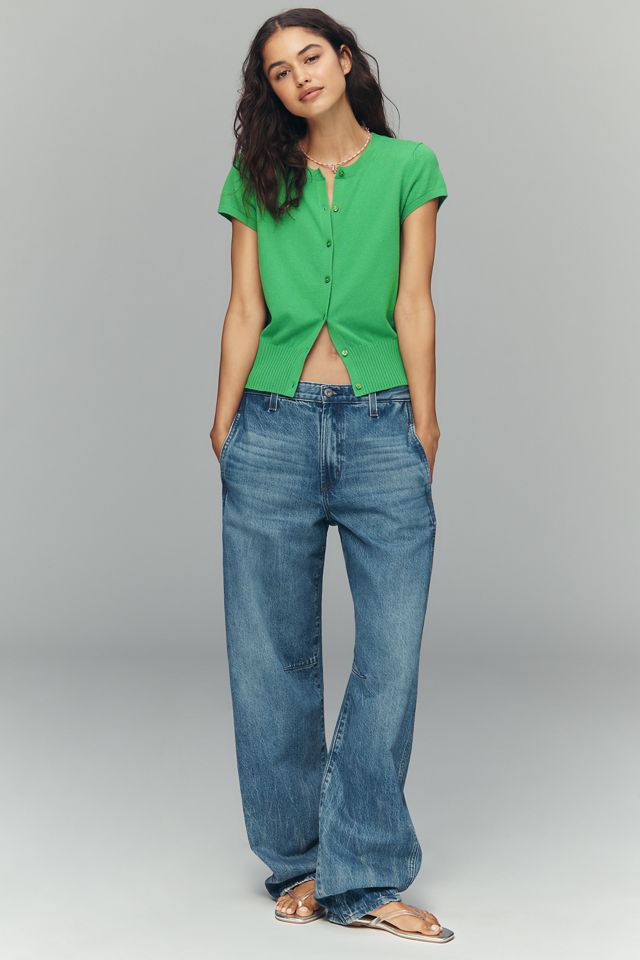 Maeve Coco Short-Sleeve Cardigan #3
