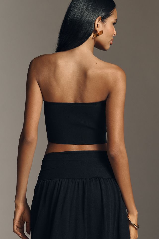 By Anthropologie Strapless Knit Tube Top #2