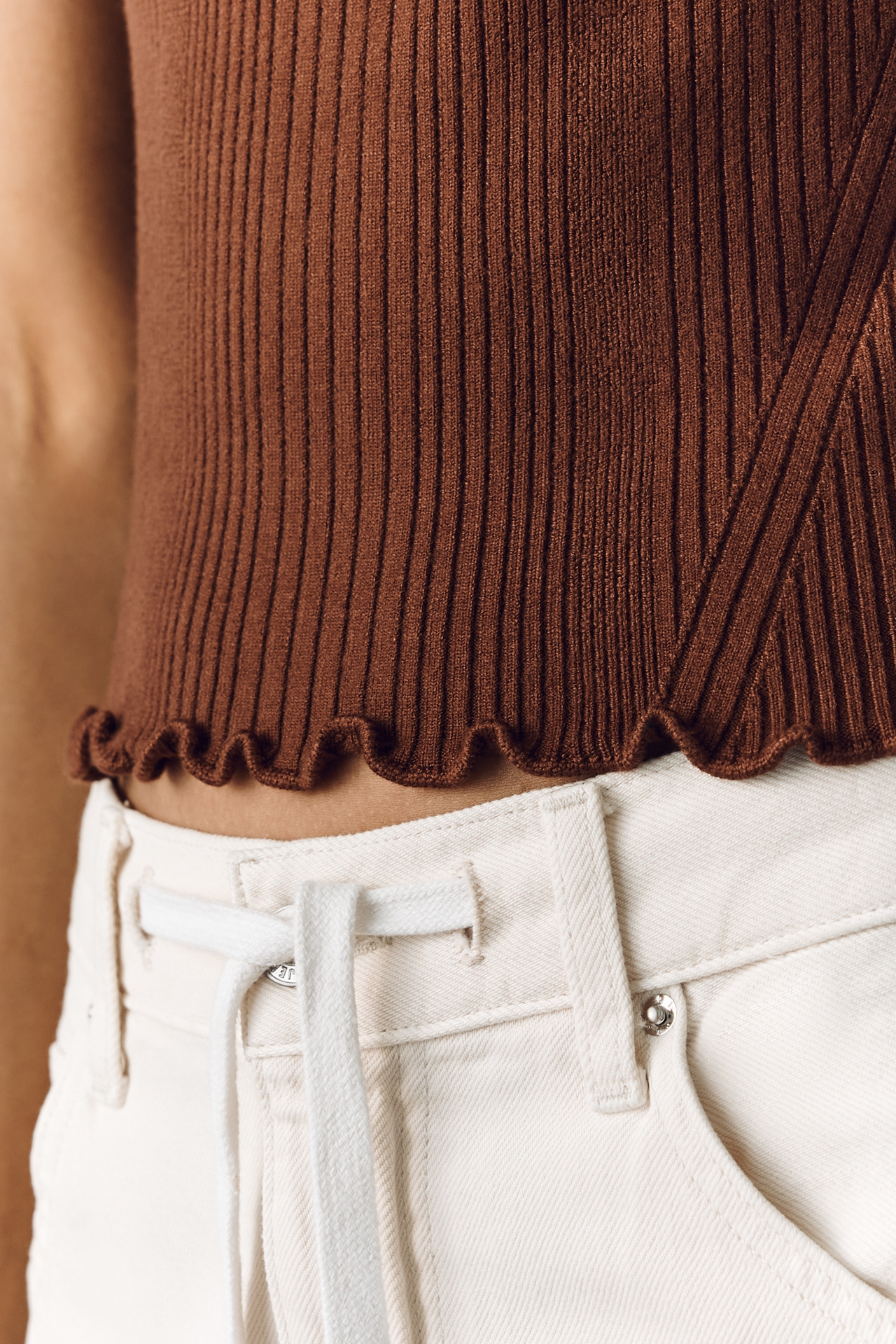 By Anthropologie Ribbed Knit Tank