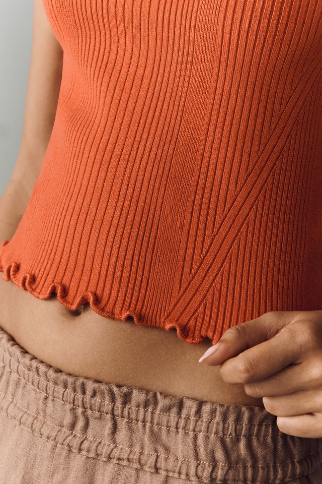 By Anthropologie Ribbed Knit Tank #1