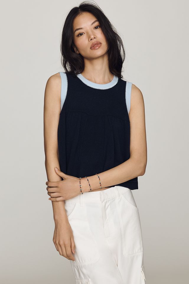 Maeve Wool Cashmere Swing Tank #3