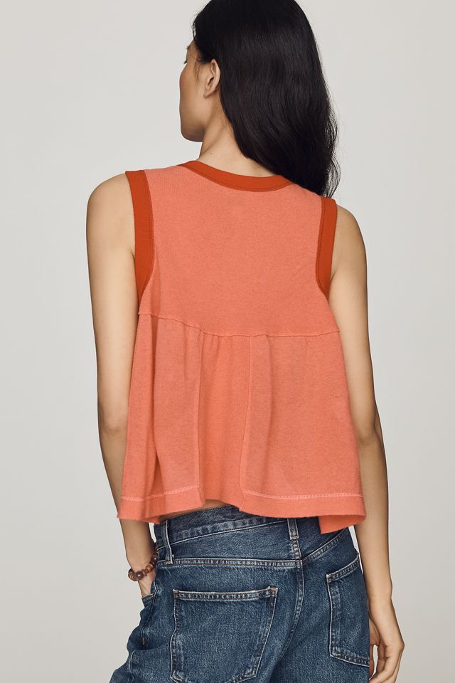 Maeve Wool Cashmere Swing Tank #3