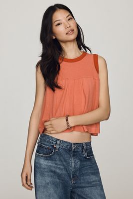 Maeve Wool Cashmere Swing Tank