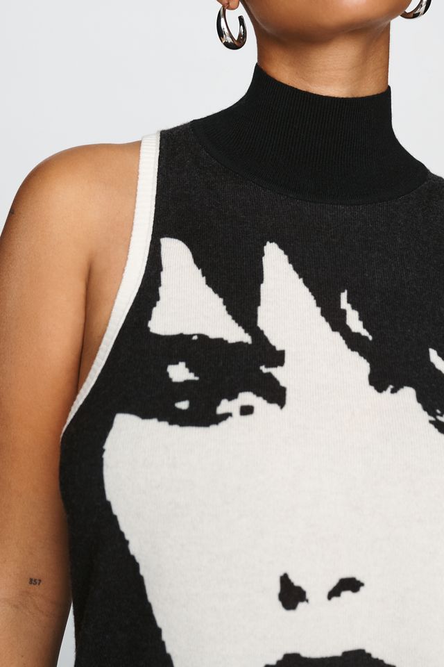 Maeve Mock-Neck Sweater Tank #6