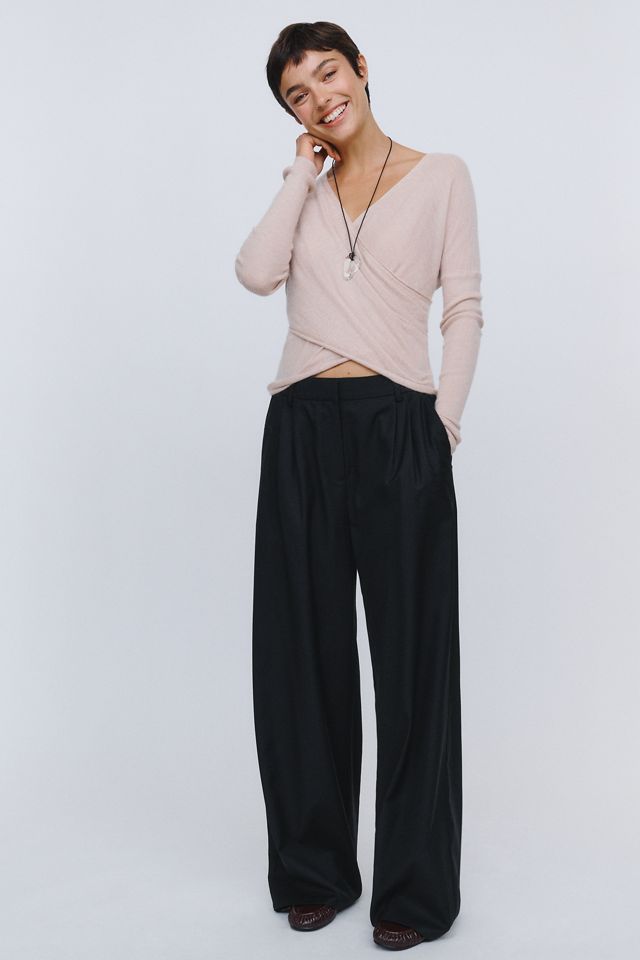 Pilcro 100% Cashmere Twist Sweater #3