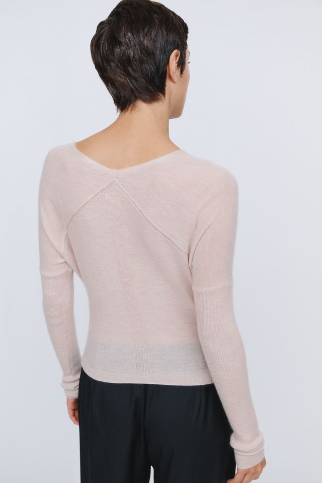 Pilcro 100% Cashmere Twist Sweater #4