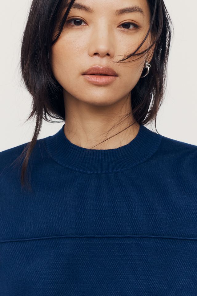 Maeve Puff-Sleeve Knit Pullover #1