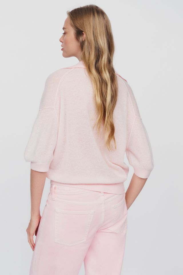 By Anthropologie Wool Cashmere Collared Cardigan #2