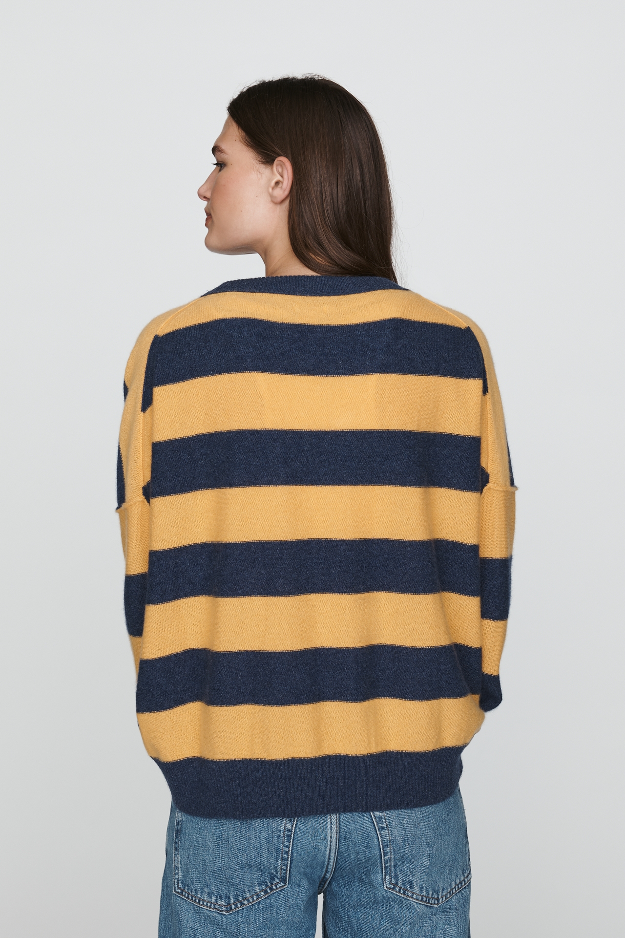Pilcro 100% Cashmere V-Neck Sweater