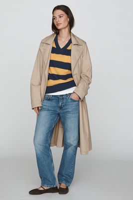Pilcro 100% Cashmere V-Neck Sweater