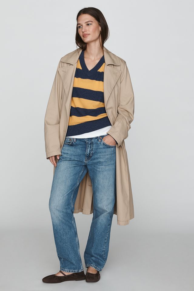 Pilcro 100% Cashmere V-Neck Sweater #2
