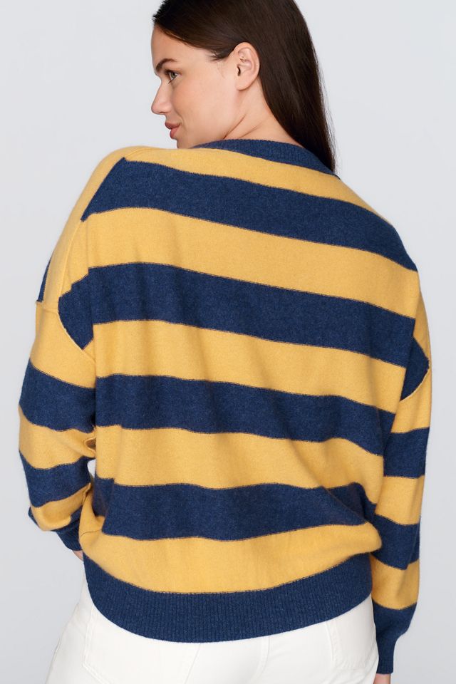 Pilcro 100% Cashmere V-Neck Sweater #9