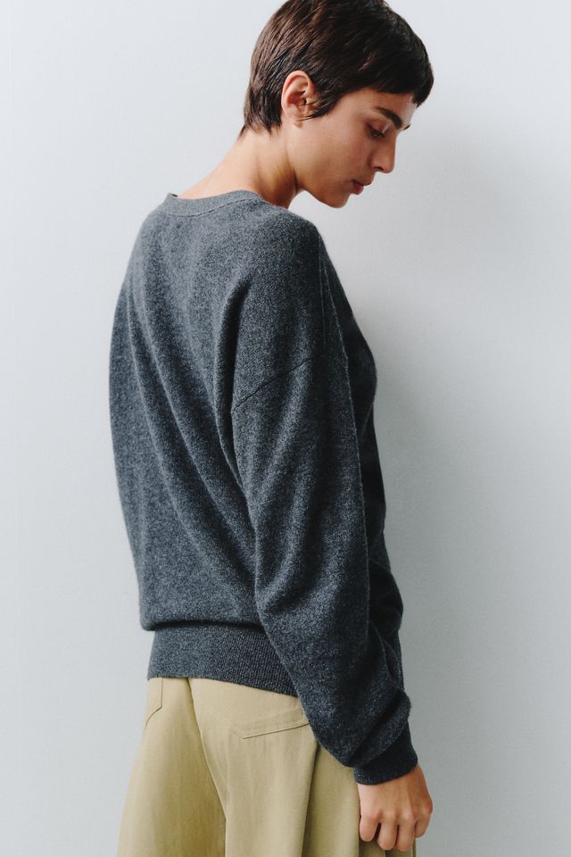 Maeve 100% Cashmere Plunge V-Neck Sweater #3