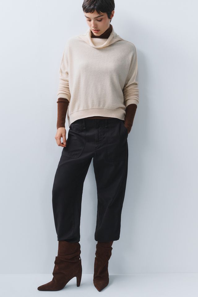 Pilcro 100% cashmere Turtleneck Sweater #4