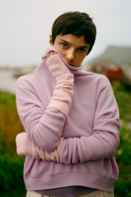 Pilcro 100% Cashmere Turtleneck Sweater | Anthropologie