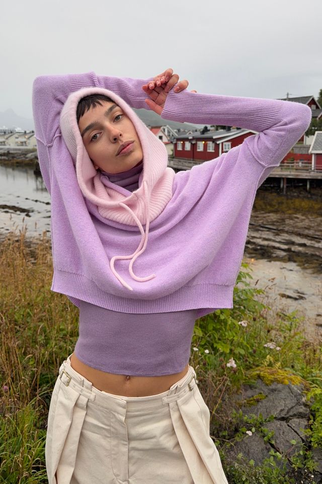 Pilcro 100% Cashmere Turtleneck Sweater #6