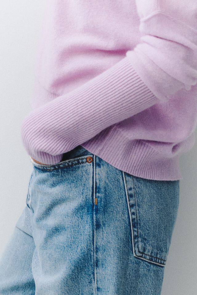 Pilcro 100% Cashmere Turtleneck Sweater #3