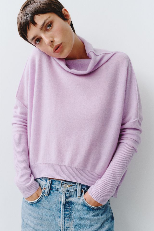 Pilcro 100% Cashmere Turtleneck Sweater | Anthropologie