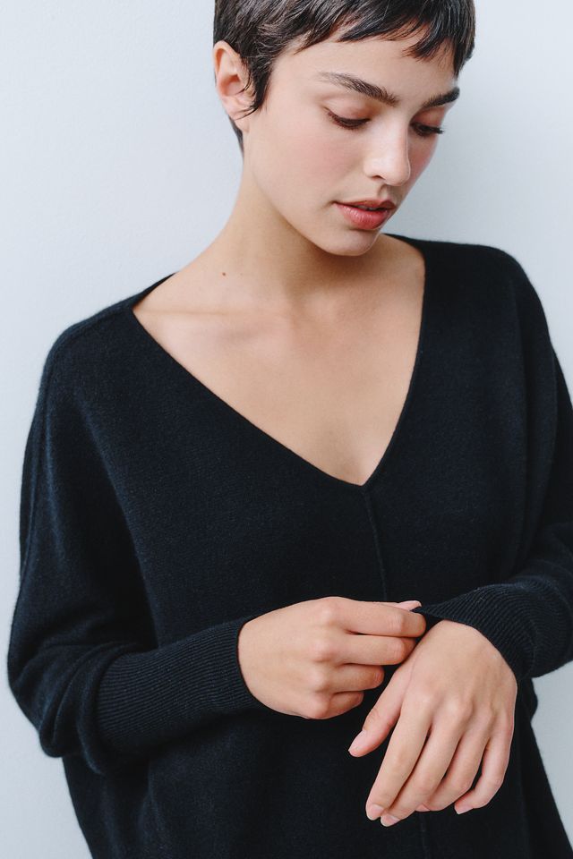 By Anthropologie 100% Cashmere Oversized Sweater #3