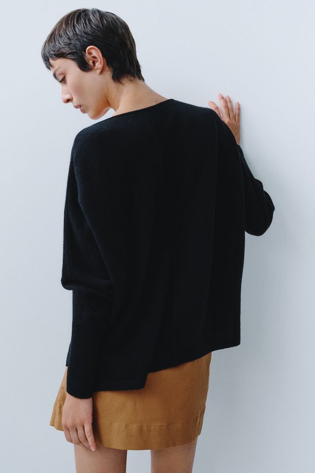 By Anthropologie 100% Cashmere Oversized Sweater #4