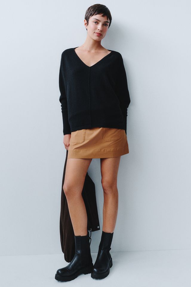By Anthropologie 100% Cashmere Oversized Sweater #6