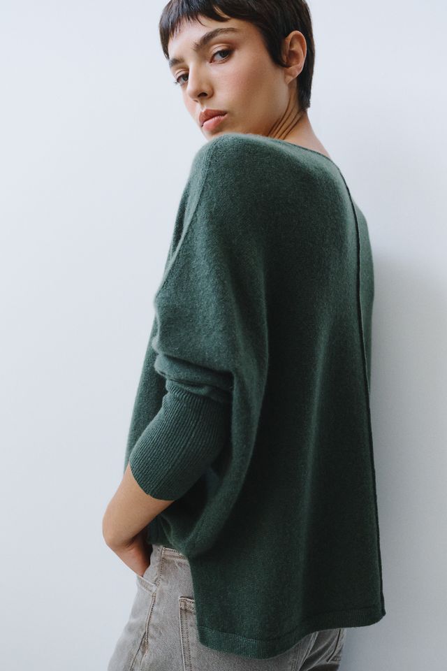 By Anthropologie 100% Cashmere Oversized Sweater #1