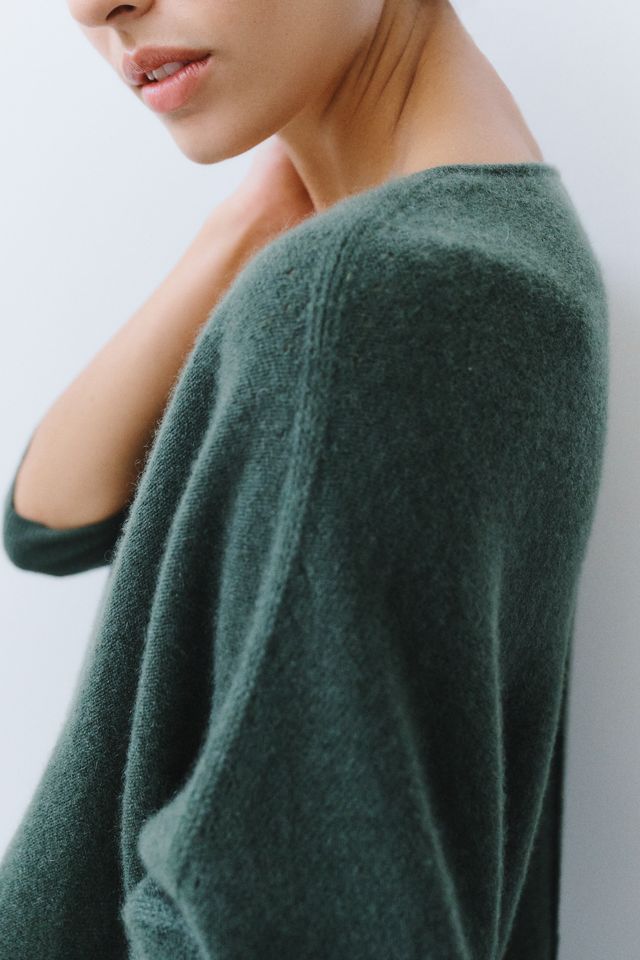 By Anthropologie 100% Cashmere Oversized Sweater #3