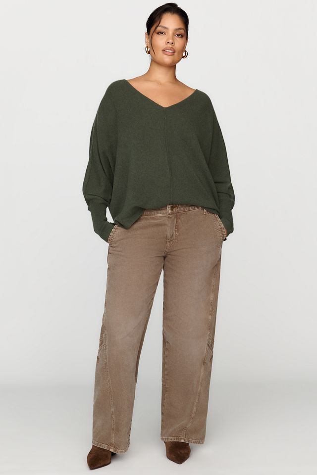 By Anthropologie 100% Cashmere Oversized Sweater #6