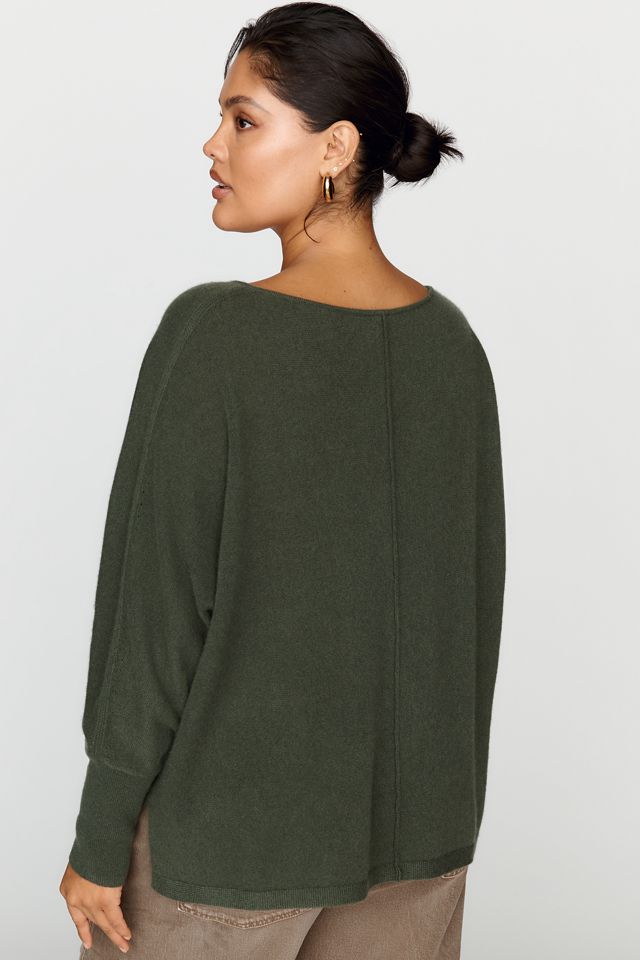 By Anthropologie 100% Cashmere Oversized Sweater #7