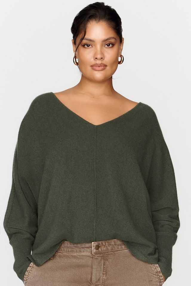 By Anthropologie 100% Cashmere Oversized Sweater #5