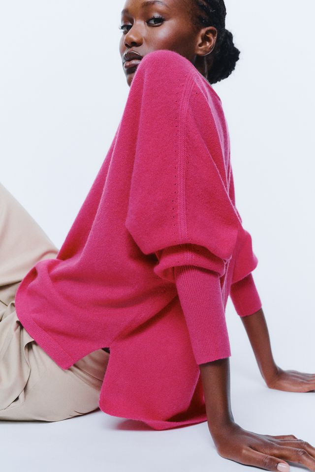 By Anthropologie 100% Cashmere Oversized Sweater #3