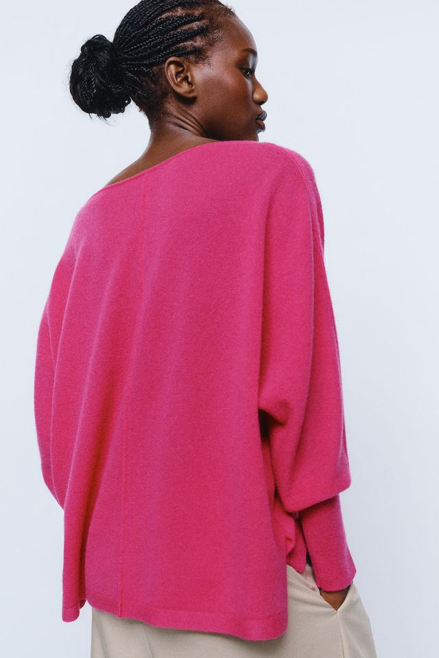By Anthropologie 100% Cashmere Oversized Sweater #5