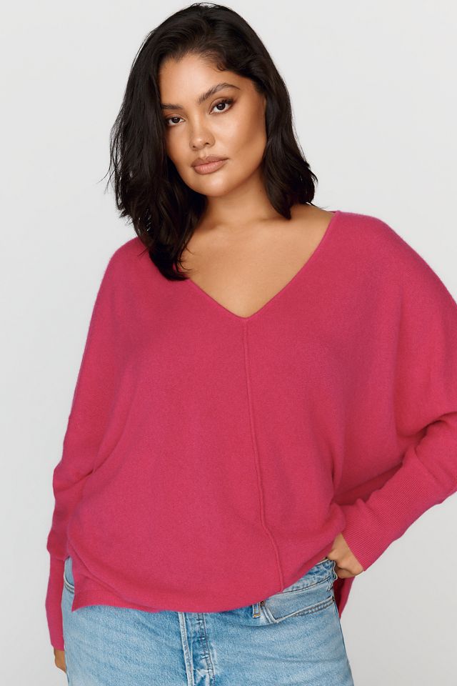 By Anthropologie 100% Cashmere Oversized Sweater #6