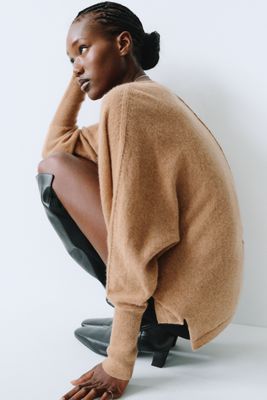 By Anthropologie 100% Cashmere Oversized Sweater