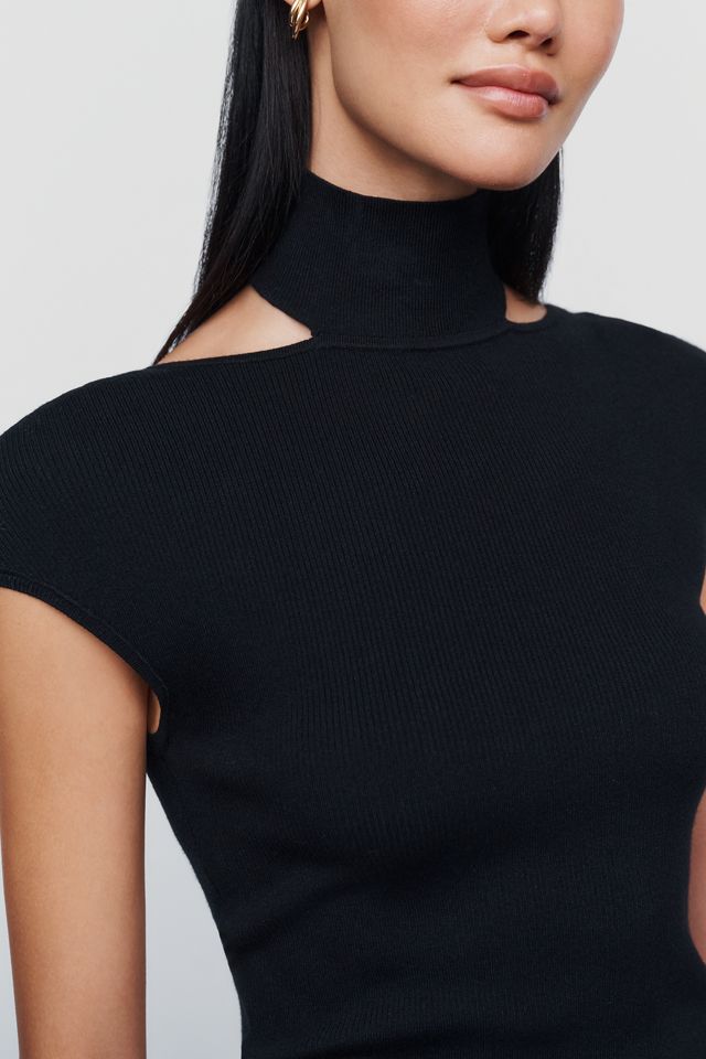 Maeve Cutout Mock Neck Sweater #2