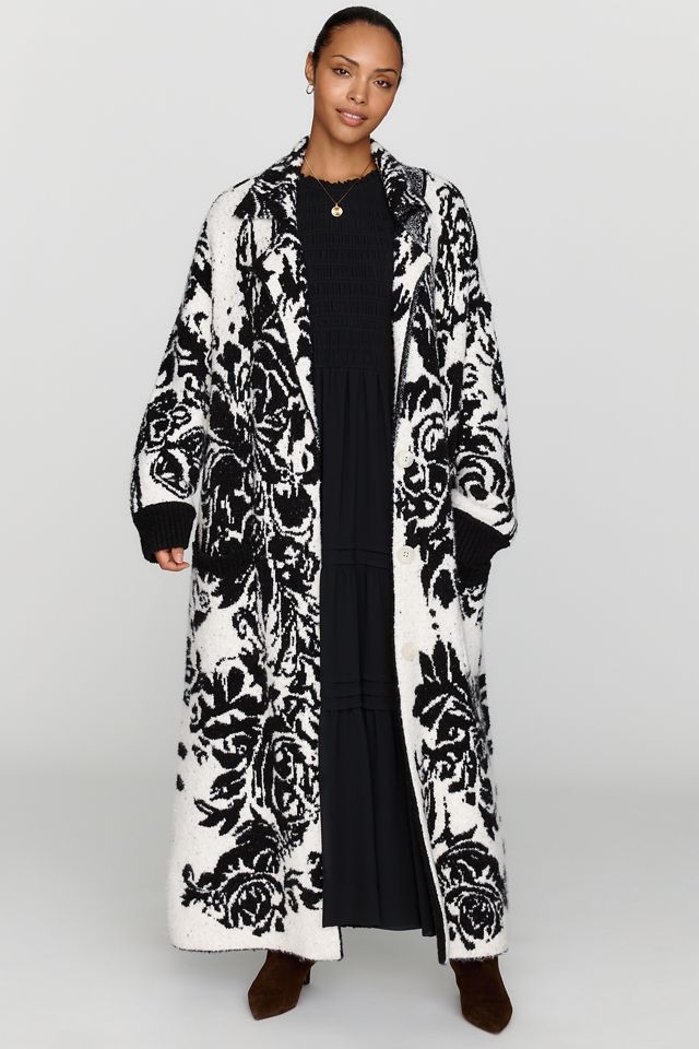 Cárdigan Duster con Cuello By Anthropologie #4