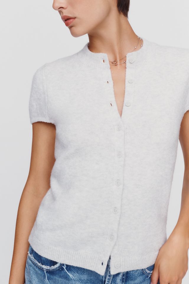 Maeve Cap-Sleeve Cardigan #1
