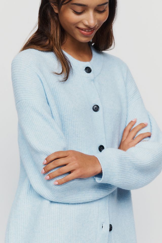 Maeve Wool Blend Oversized Long Line Cardigan #3