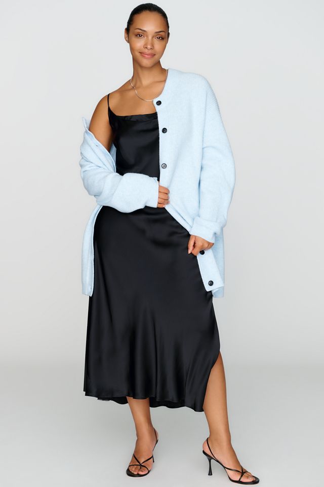 Maeve Wool Blend Oversized Long Line Cardigan #7