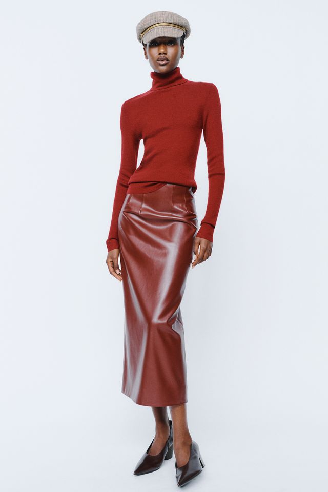 Maeve Markie 100% Cashmere Turtleneck Top #4
