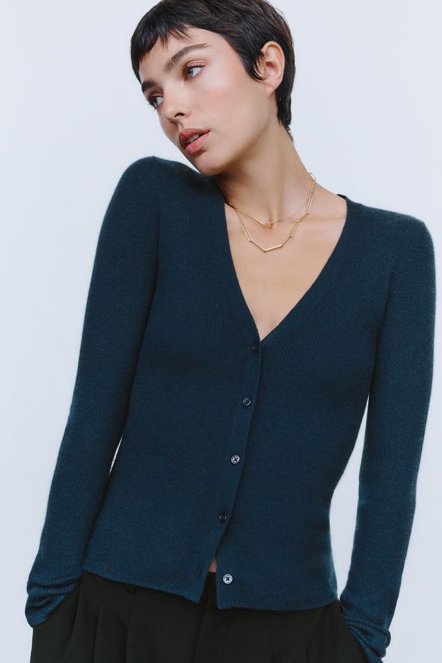 Maeve Markie 100% Cashmere Cardigan #1