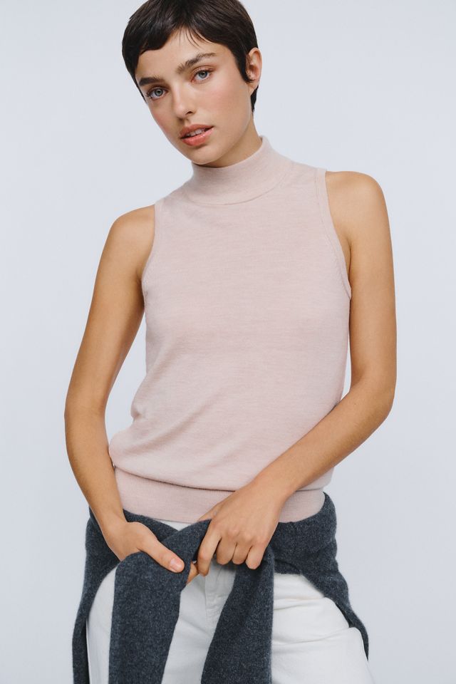 By Anthropologie 100% Cashmere Sleeveless Sweater #2