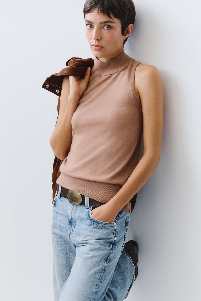 By Anthropologie 100% Cashmere Sleeveless Sweater #1
