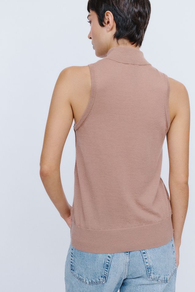 By Anthropologie 100% Cashmere Sleeveless Sweater #2