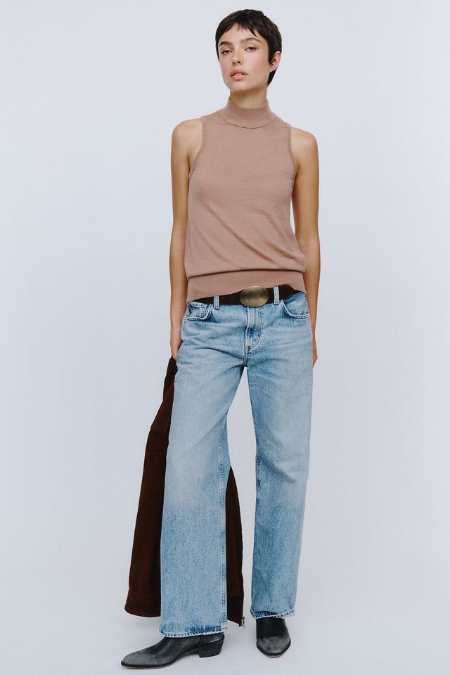 By Anthropologie 100% Cashmere Sleeveless Sweater #3